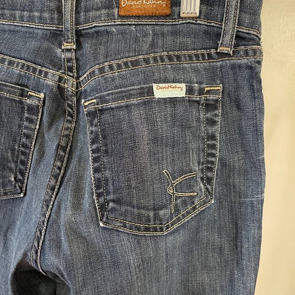 DAVID KHAN Wide Leg Denim Jean Size 25 - Picture 4 of 9